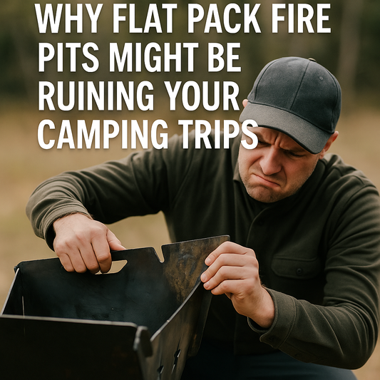 Why Flat Pack Fire Pits Are Failing Campers