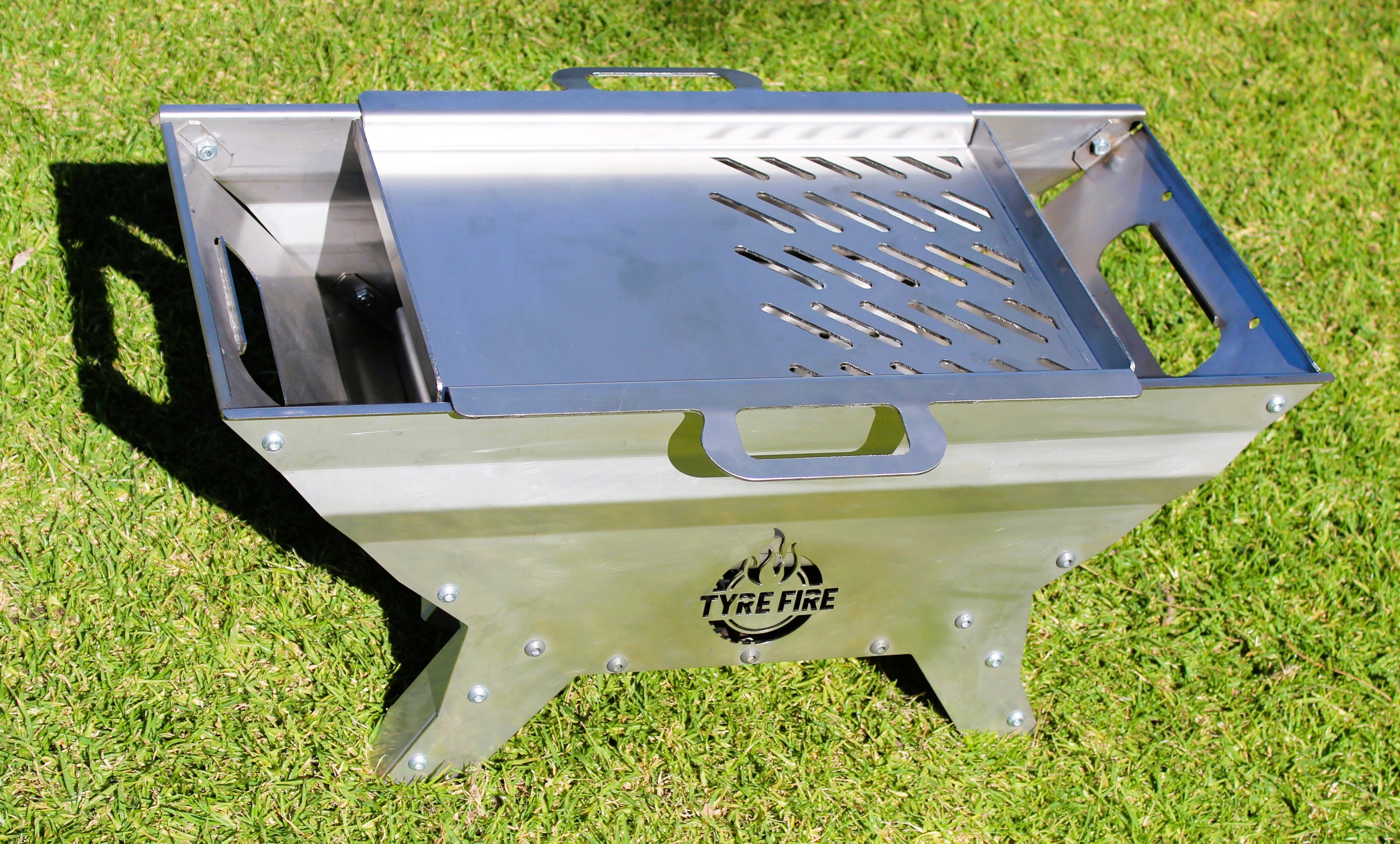 portable grill and fire pit